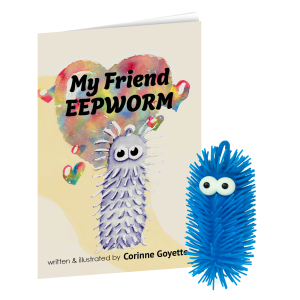 My Friend EEPWORM book and toy set